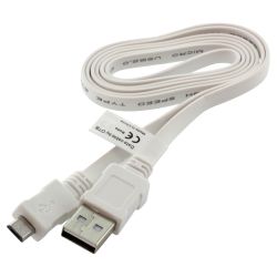 Micro-USB-Datenkabel weiß